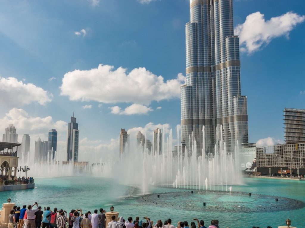 Burj Khalifa famous places to visit in Dubai