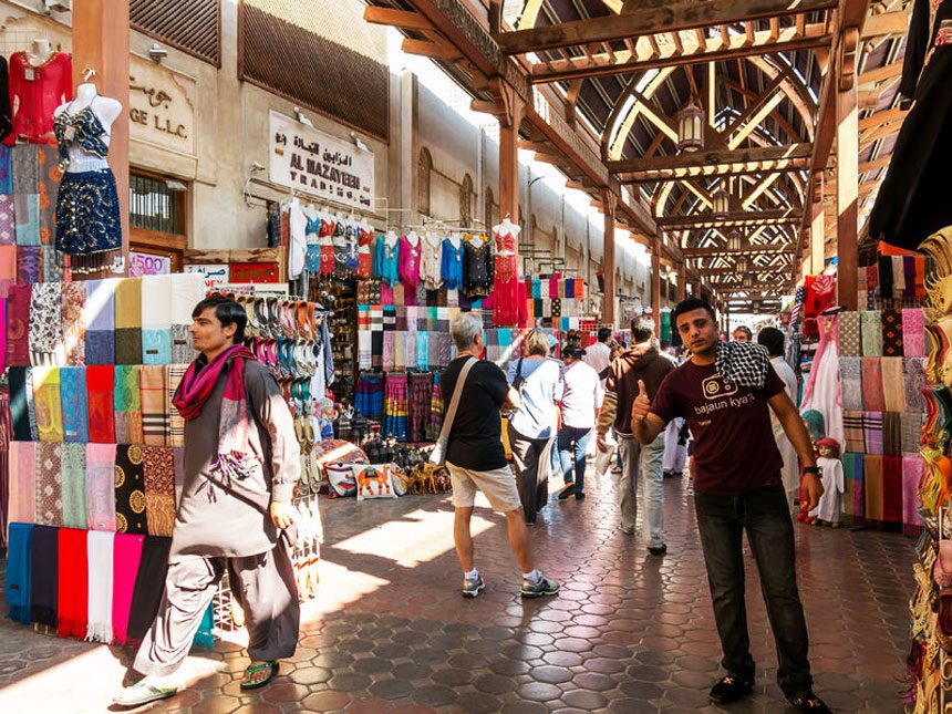 Naif Souk in Dubai