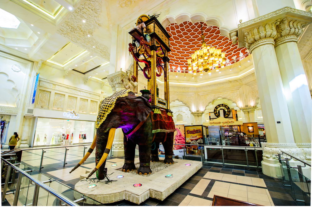 Ibn Battuta Mall Dubai India Court