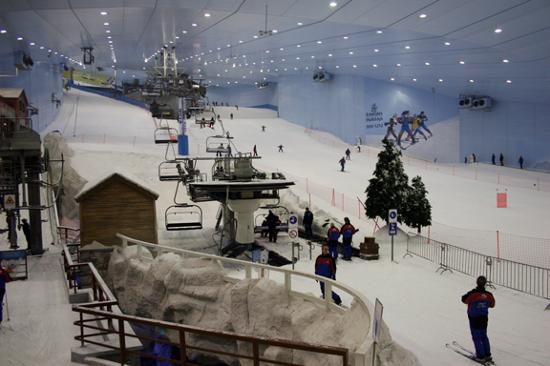 Ski Dubai at Mall of the Emirates