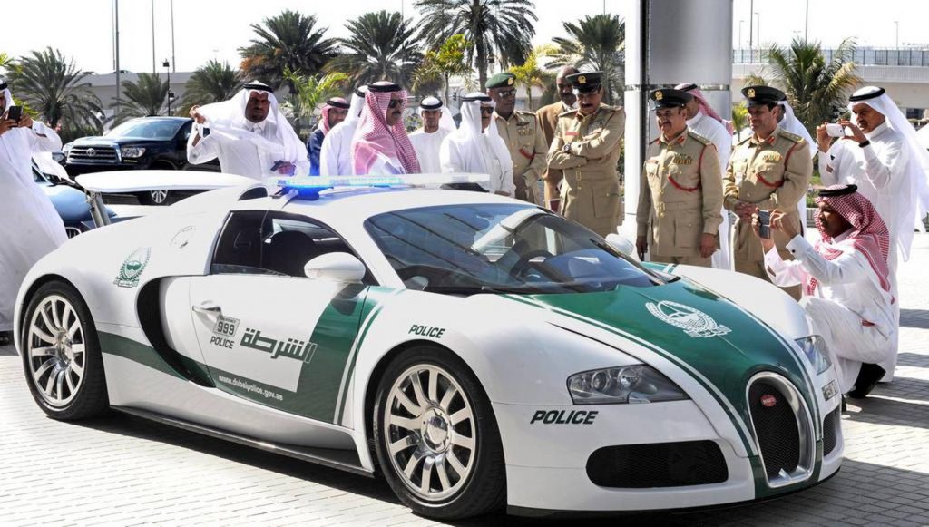 Dubai police cars