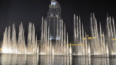 Dubai Mall Fountain show times